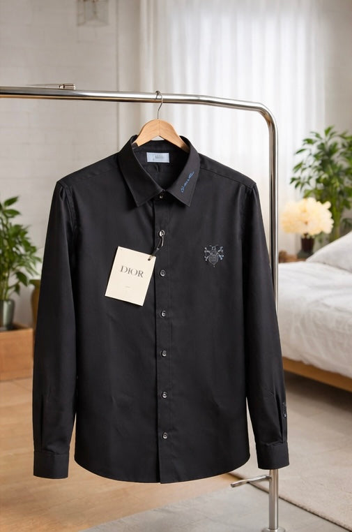 SHIRT WITH DIOR CLOVER EMBROIDERY