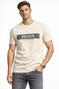 BOSS Hugo Boss logo print crew-neck t-shirt.