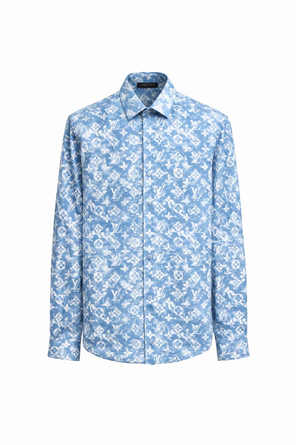 LOUIS Vuitton Monogram Printed Cotton shirt