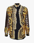 VERSACE Wild Barocco Illusion silk shirt