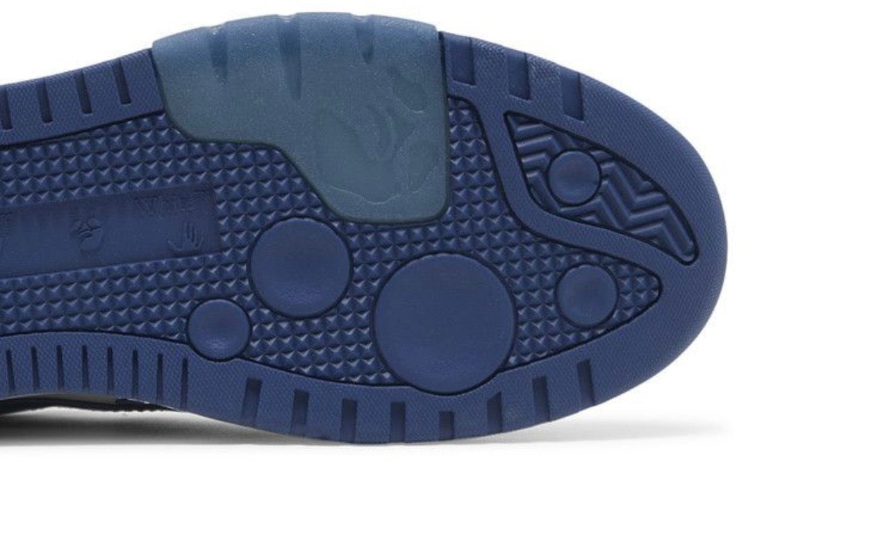 Off-White Out of Office "White Navy Blue" sneakers.