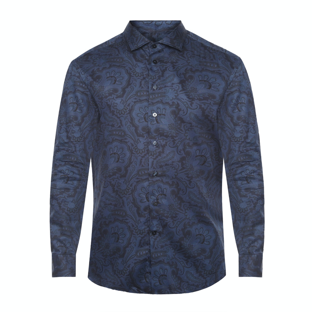 Etro Paisley-Motif Jacquard Shirt