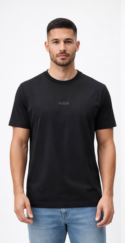 BOSS black crewneck t-shirt
