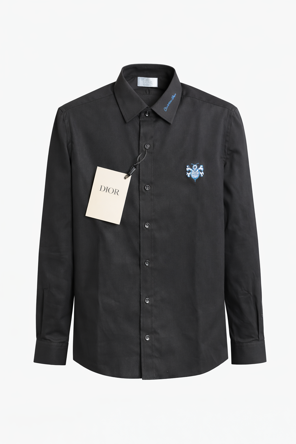 SHIRT WITH DIOR CLOVER EMBROIDERY