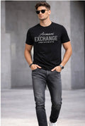 Armani Exchange Men's Crew Neck T-Shirt featuring a logo graphic