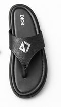 DIOR LEATHER SLIPPERS