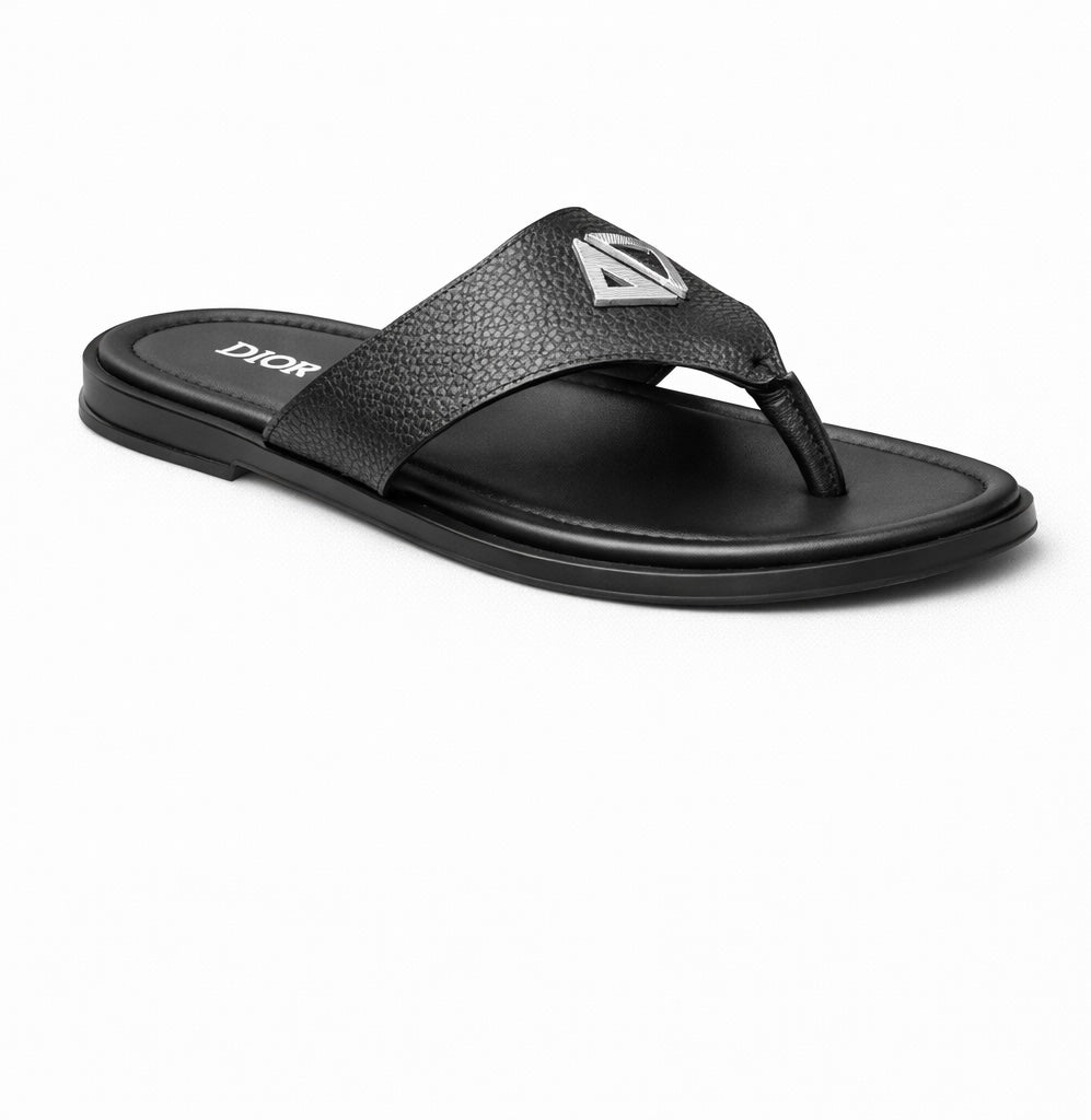 DIOR LEATHER SLIPPERS